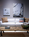 American Leather Cooks High Leg Sofa Collection