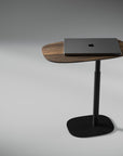 BDI Serif Wood Adjustable Side Table
