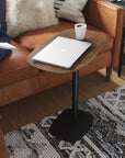 BDI Serif Wood Adjustable Side Table