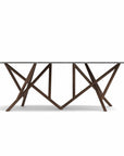 Copeland Baton Boat Shaped Stone Top Dining Table