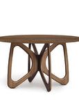 Copeland Butterfly Round Wood Top Dining Table