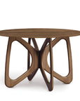 Copeland Butterfly Round Wood Top Dining Table