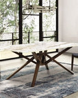 Copeland Exeter Stone Top Dining Table