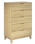 Copeland Oslo 5 Drawer Wide Chest