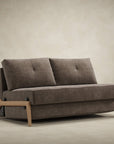 Innovation Living Cubed Full Size Sofa Bed With Wood Legs