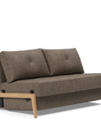 Innovation Living Cubed Full Size Sofa Bed With Wood Legs