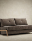 Innovation Living Cubed Queen Size Sofa Bed With Wood Legs