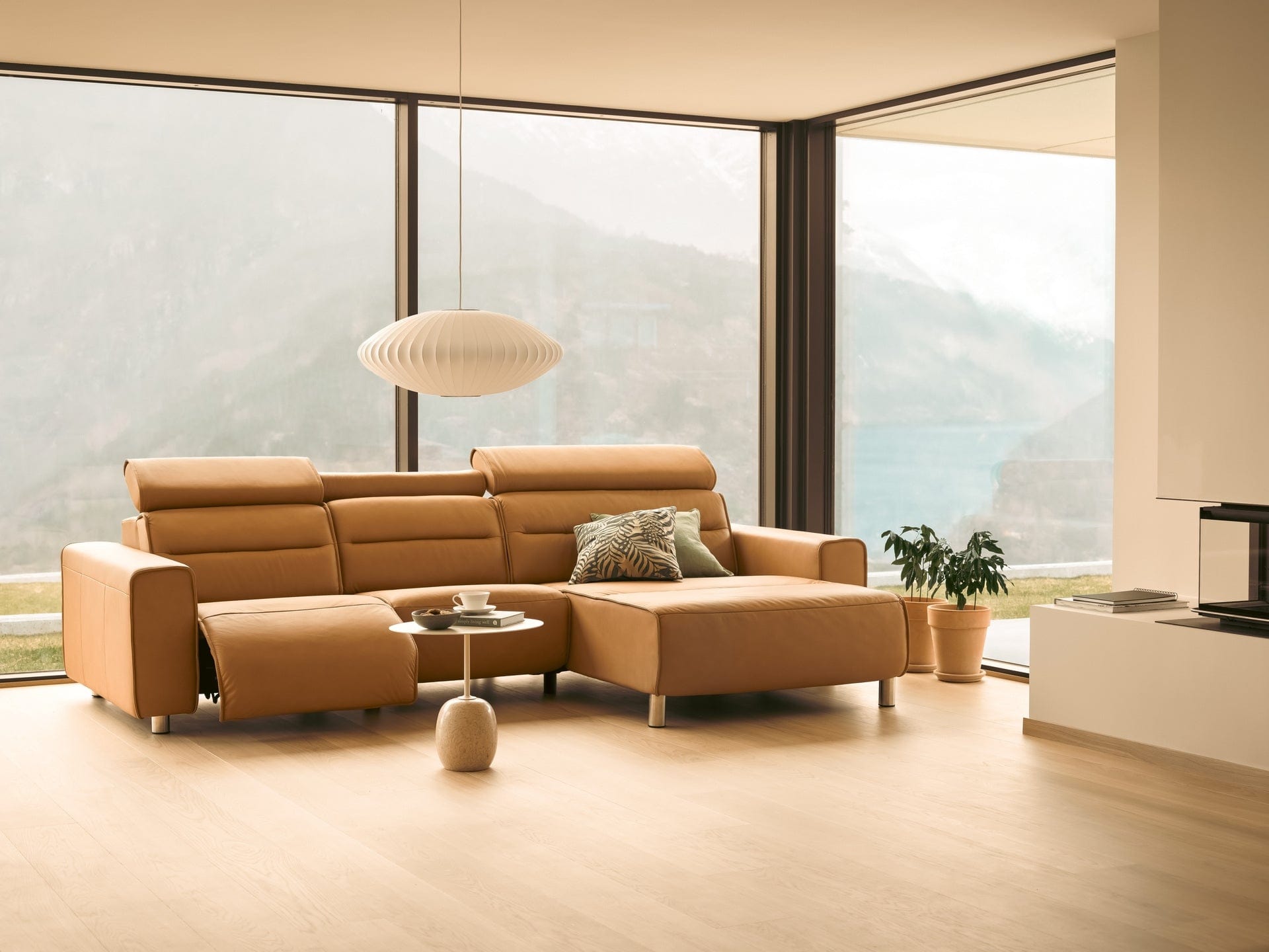 Stressless Emily Sofa w/ Chaise1