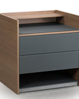 Trica Kubik 2 Drawer Nightstand