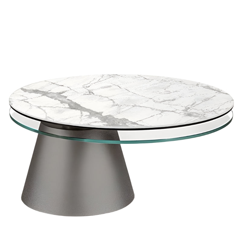 トード・ボーンチェ 「GLASS OVAL TABLE」　moroso社 Naos Girotondo Coffee Table