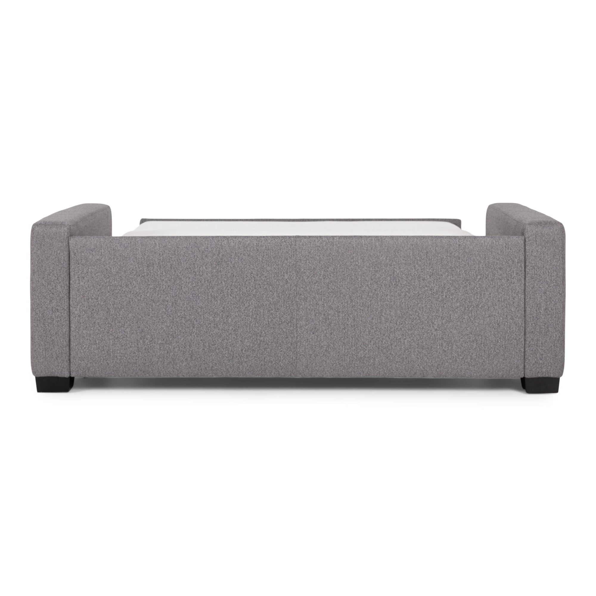 American Leather Porter Comfort Sleeper Silver