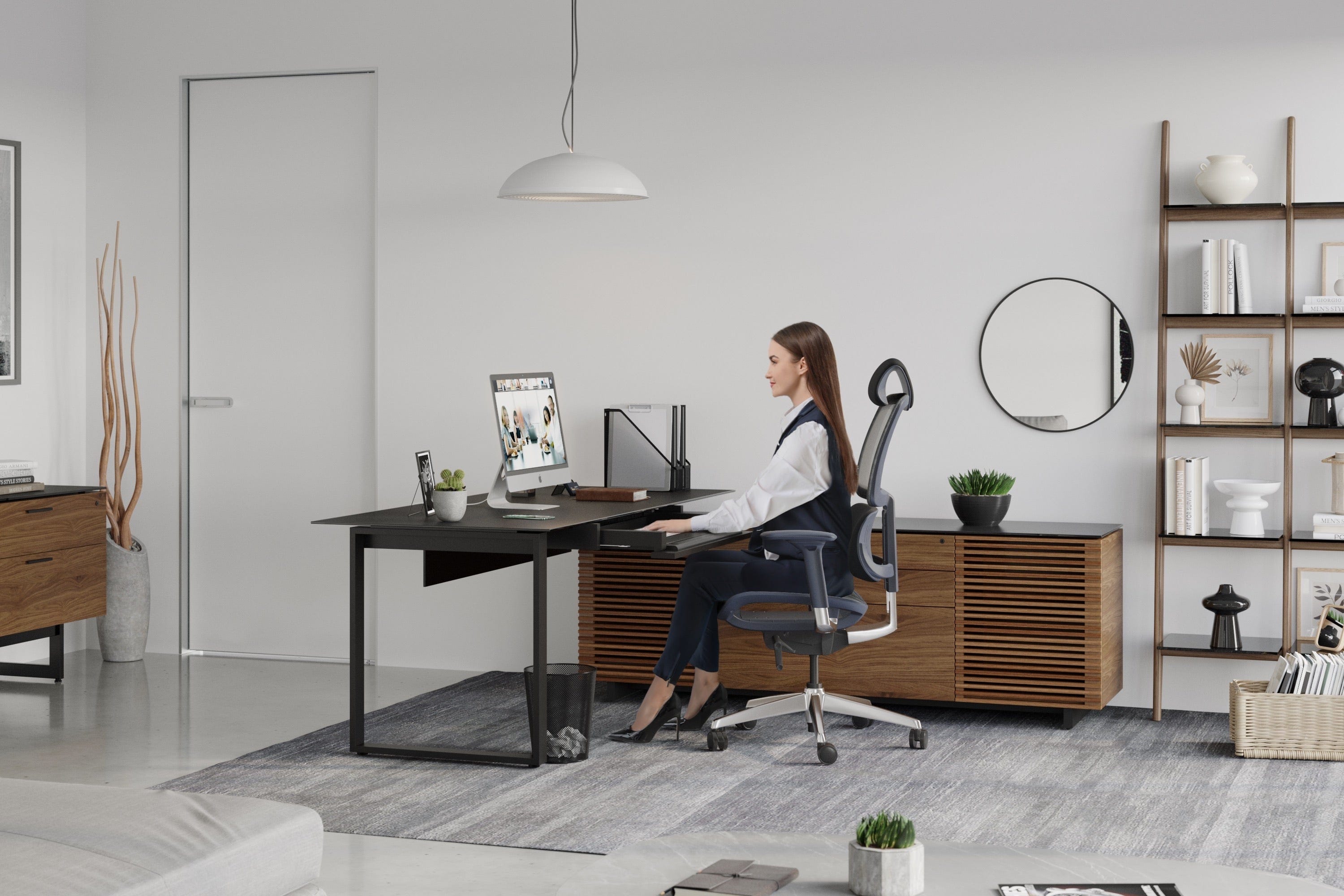 BDI Corridor L Desk 6531 – Jensen-Lewis BDI Corridor L Desk 6531 – Jensen-Lewis