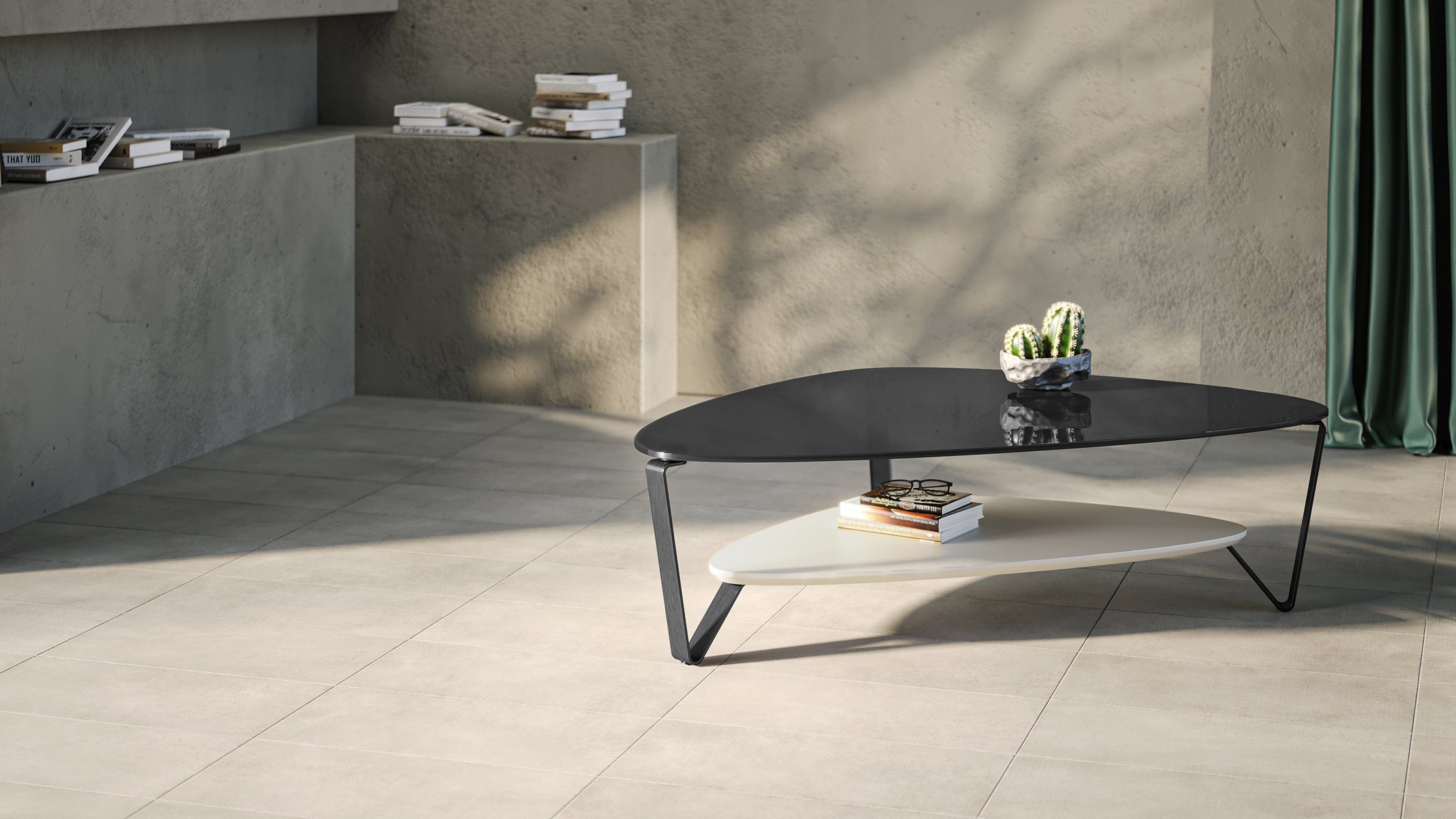 BDI Dino Large Coffee Table 1363 BDI Dino Large Coffee Table 1363