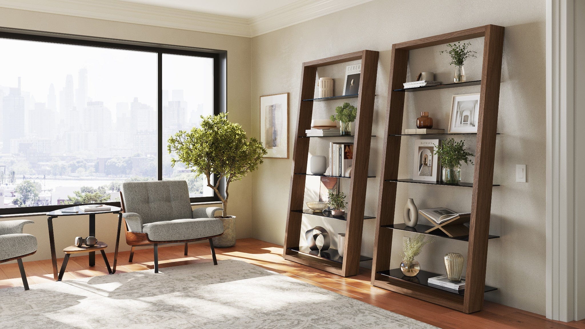 Eileen Leaning Shelf 5166 by BDI