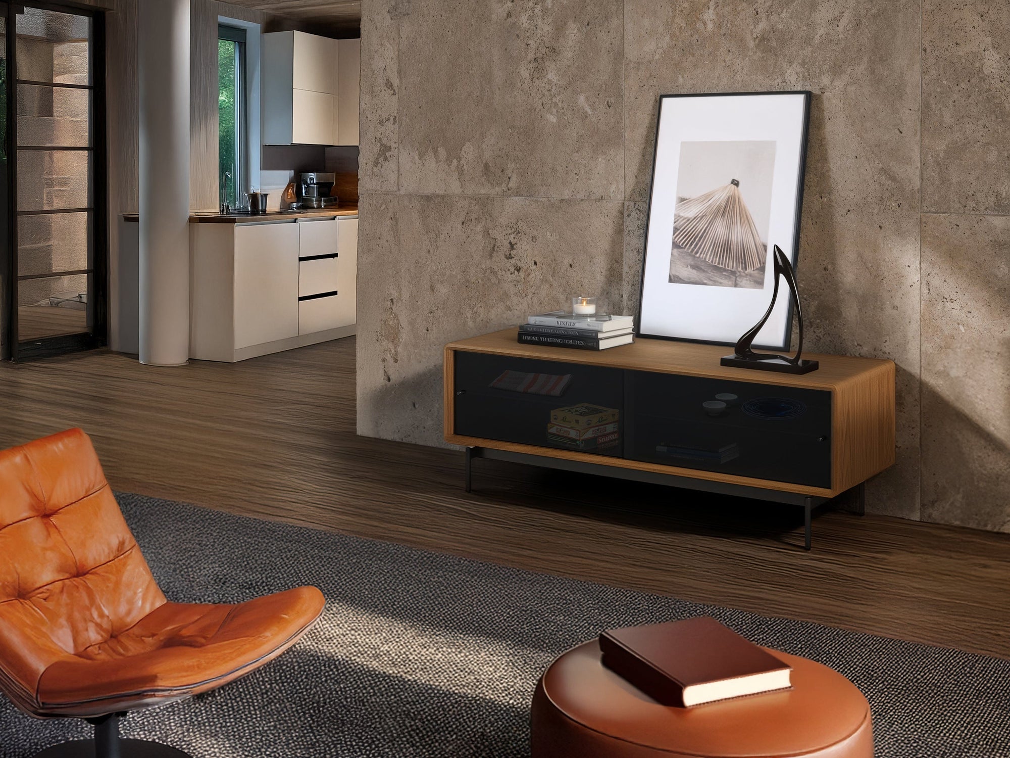 BDI Linq Media Cabinet