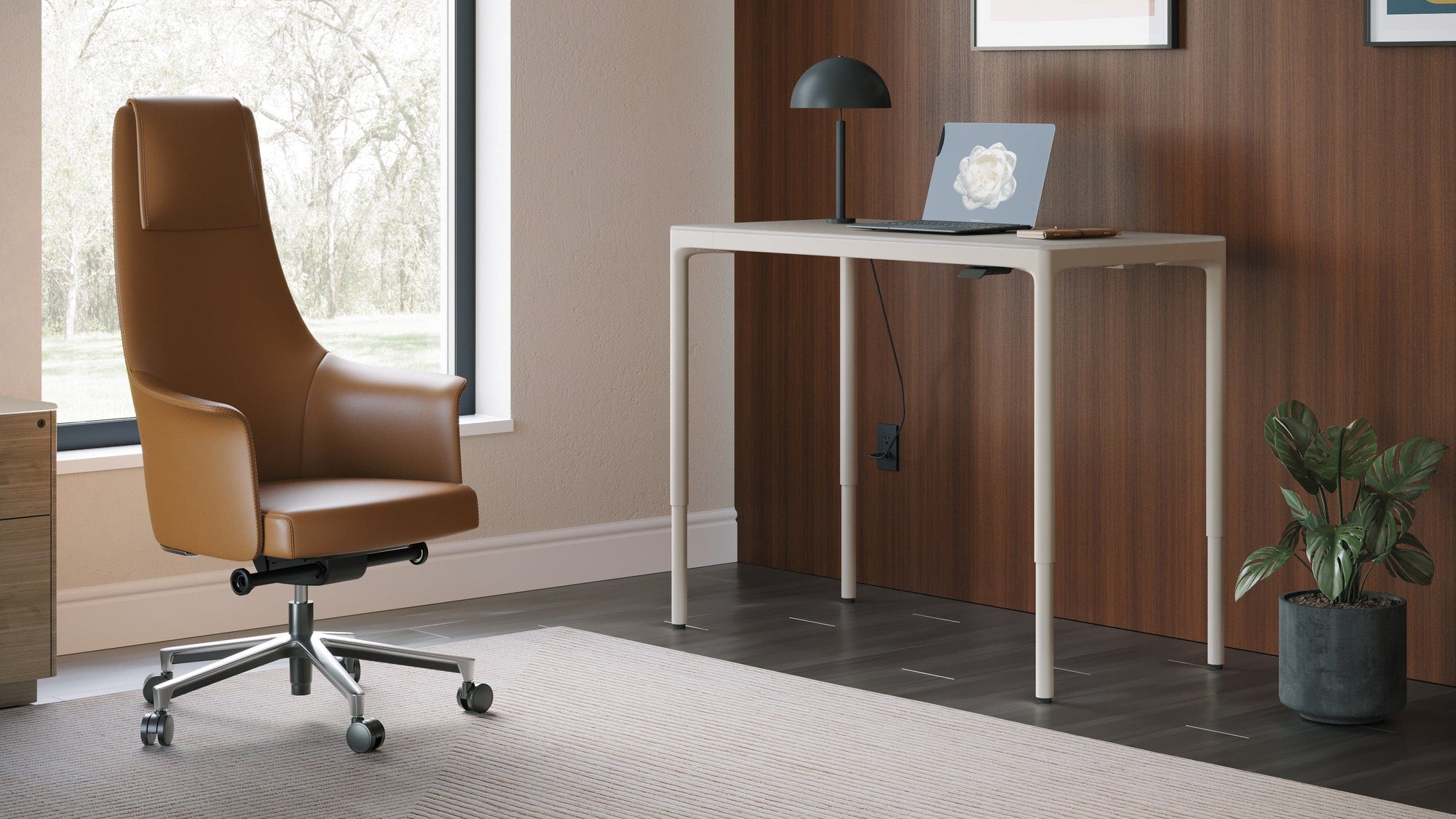 BDI Luma Compact Lift Desk 6761