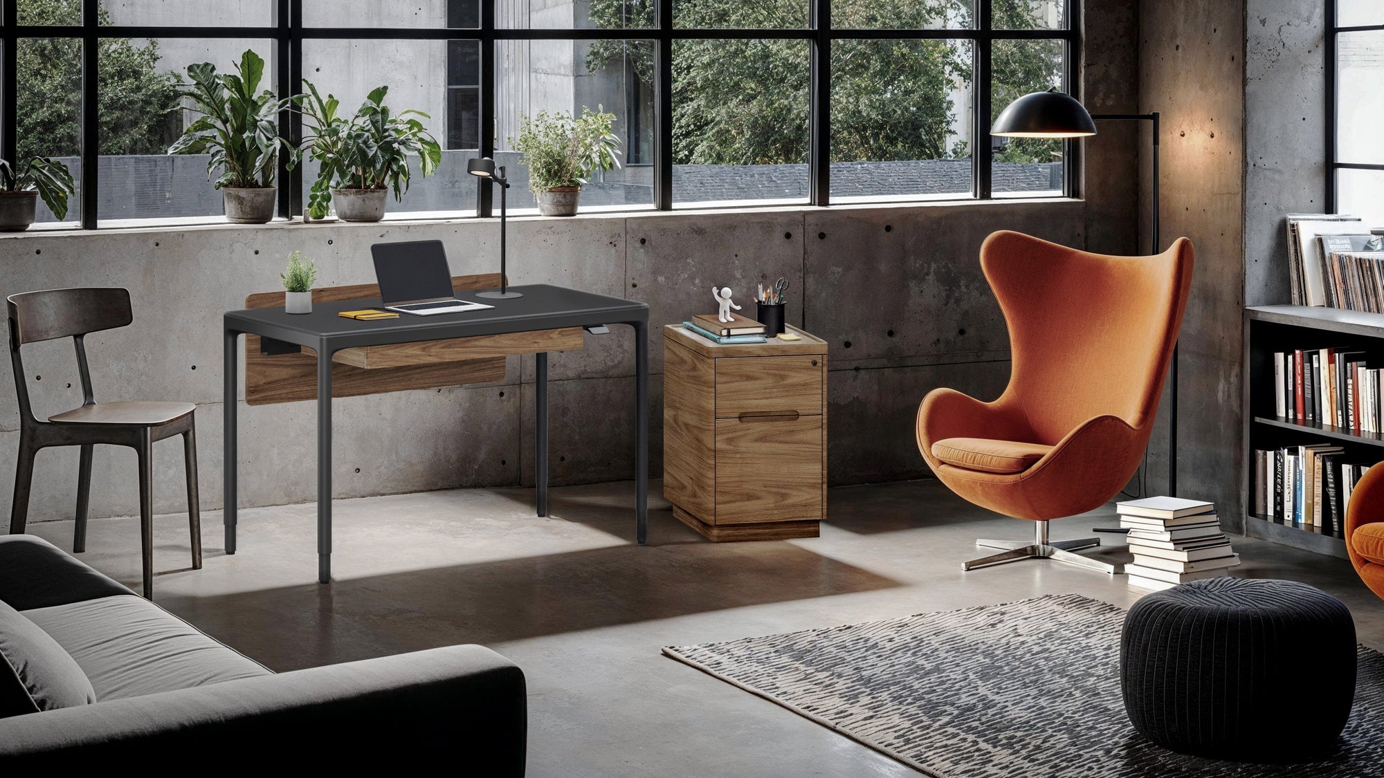 BDI Luma Compact Lift Desk 6761