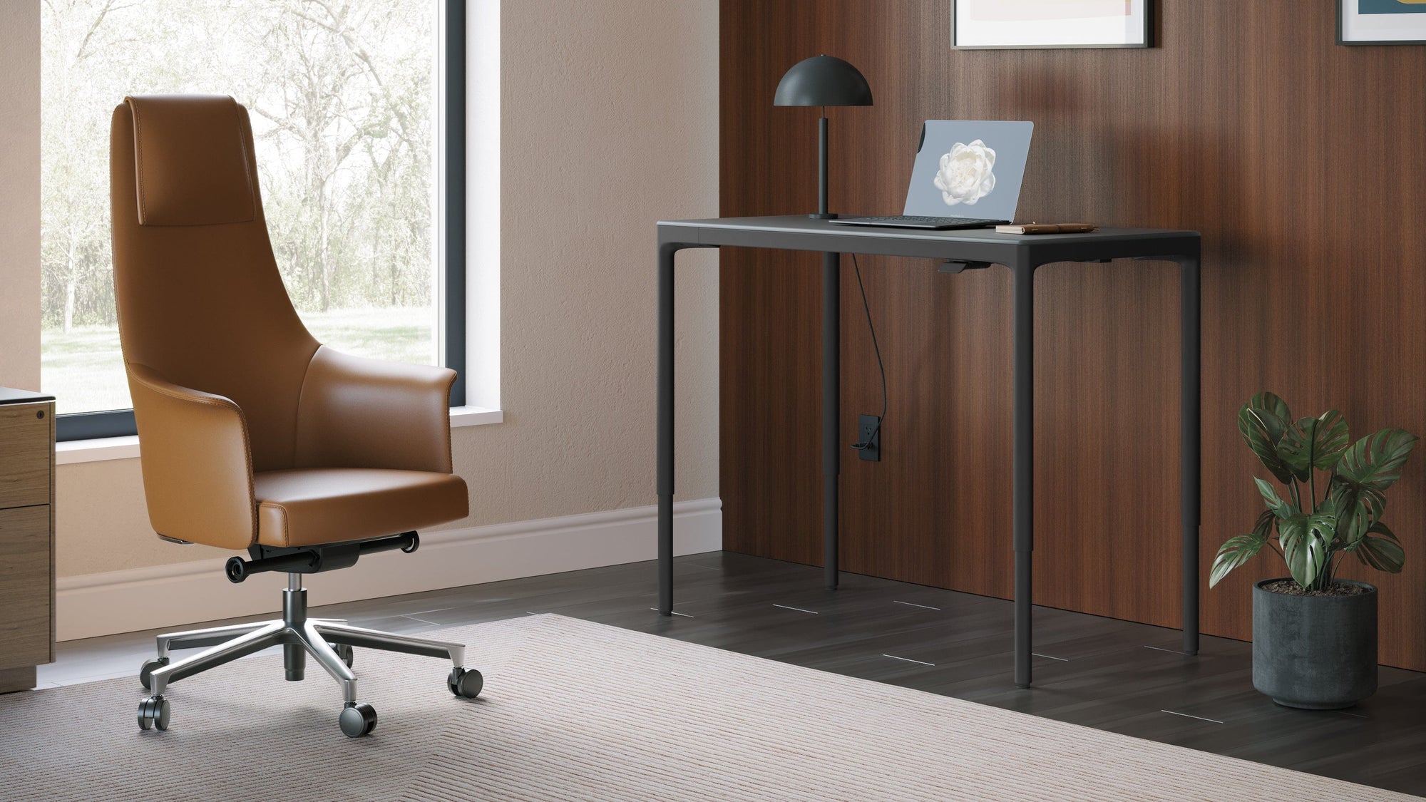 BDI Luma Compact Lift Desk 6761