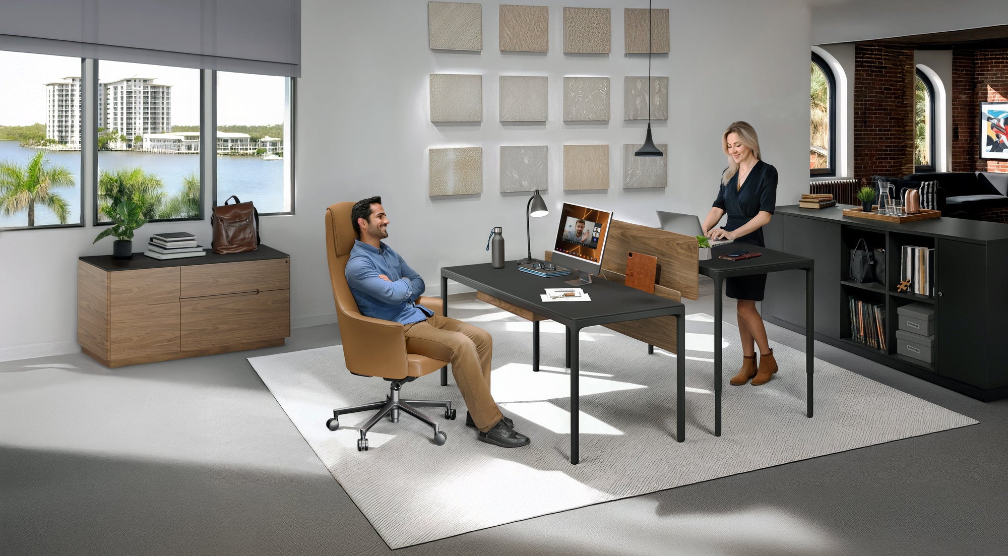 BDI Luma Desk 6762S