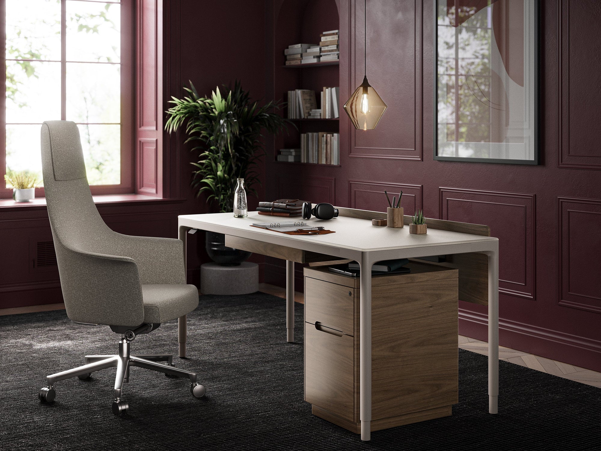 BDI Luma Lift Desk 6762