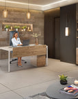 BDI Luma Lift Desk 6762