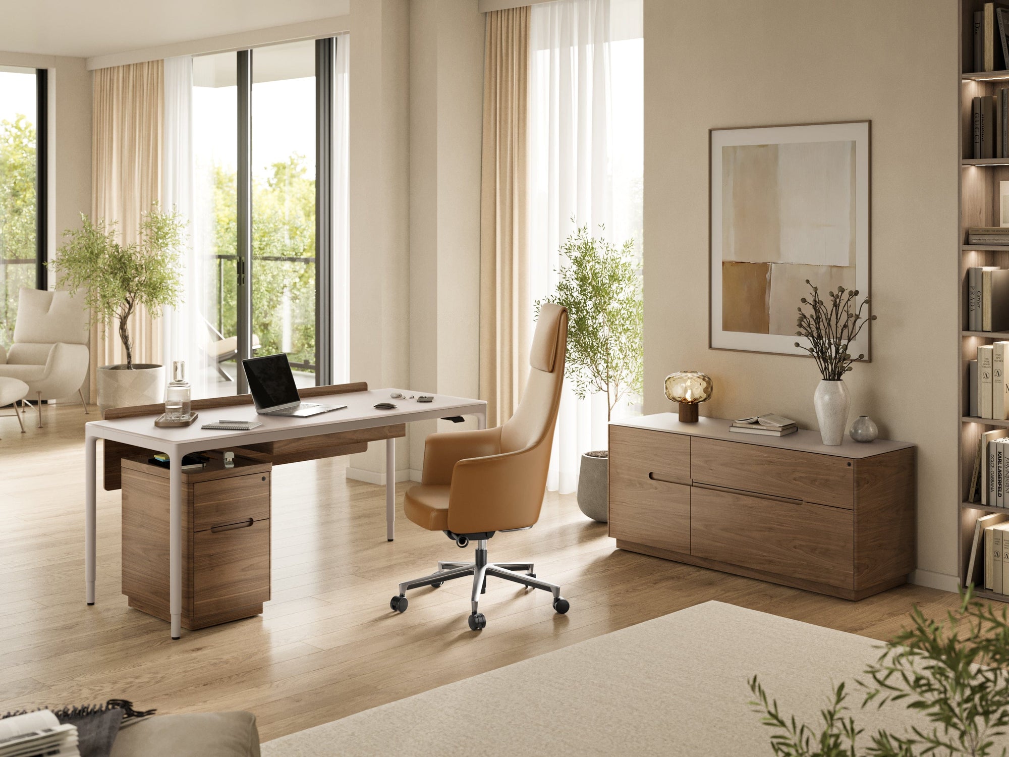 BDI Luma Lift Desk 6762