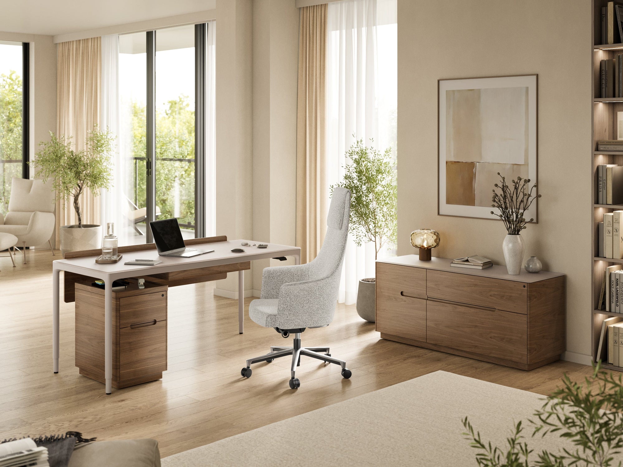 BDI Luma Lift Desk 6762
