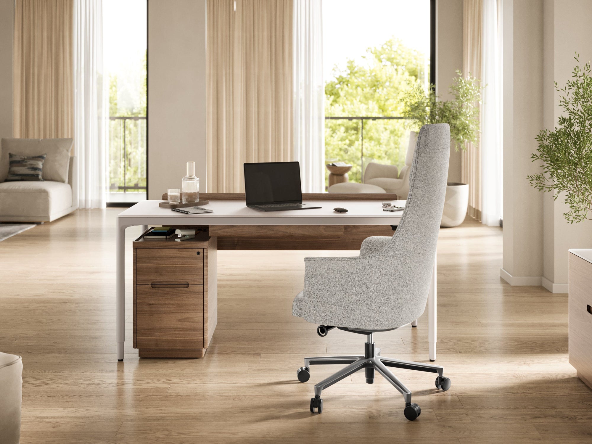 BDI Luma Lift Desk 6762