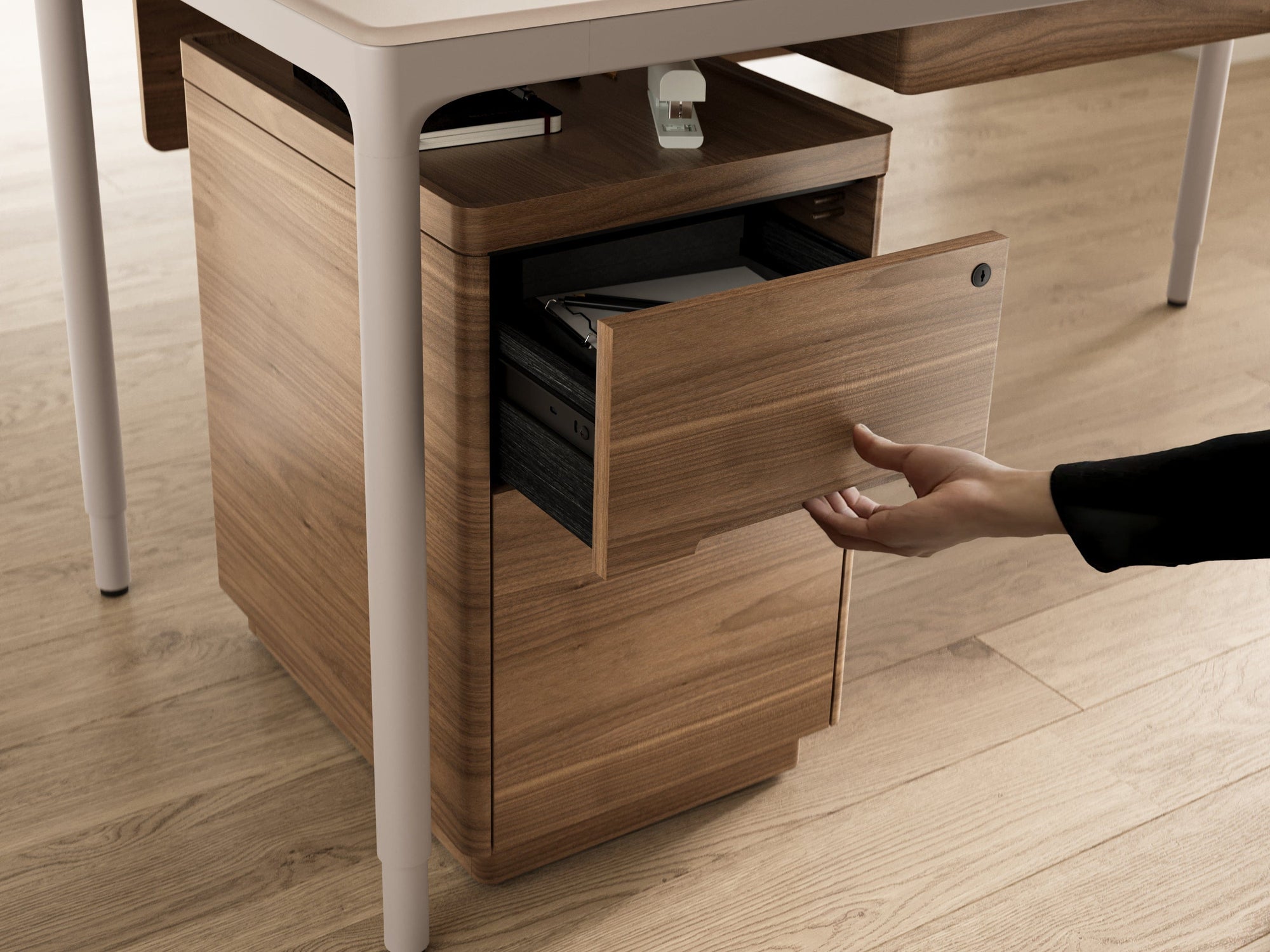 BDI Luma Lift Desk 6762