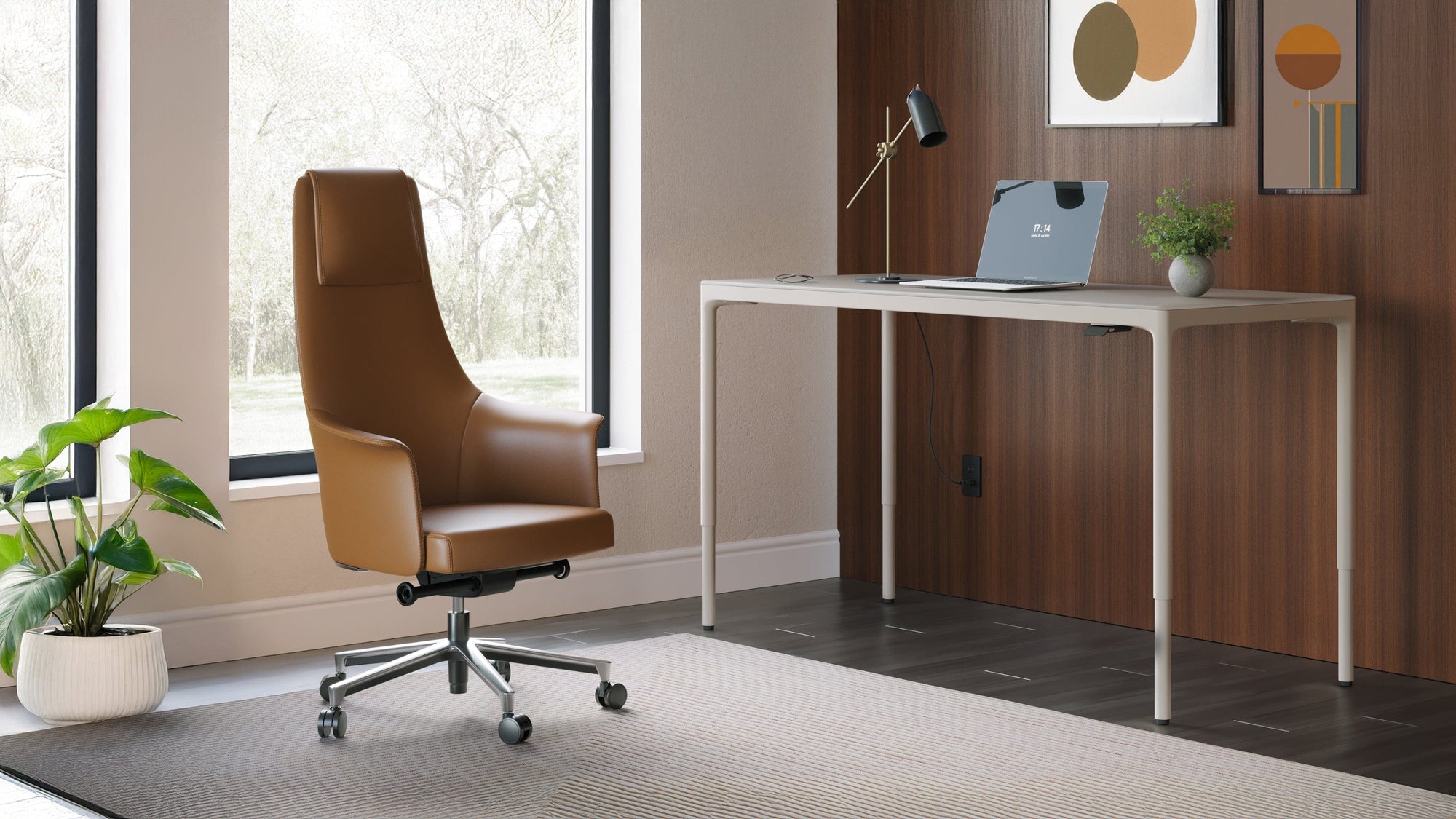 BDI Luma Lift Desk 6762