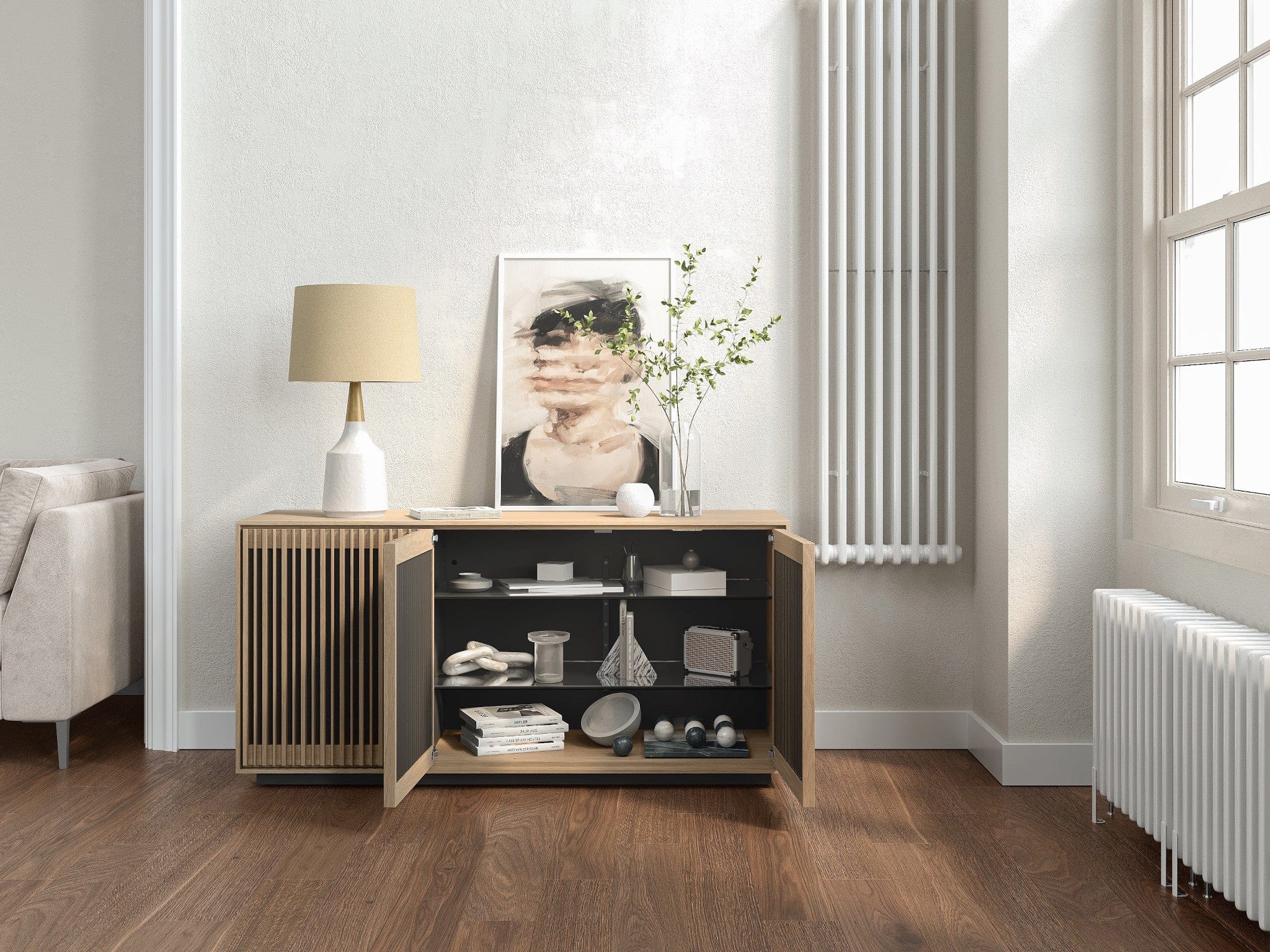Profile Media + Storage Console 8477 by BDI