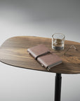 BDI Serif Wood Adjustable Side Table