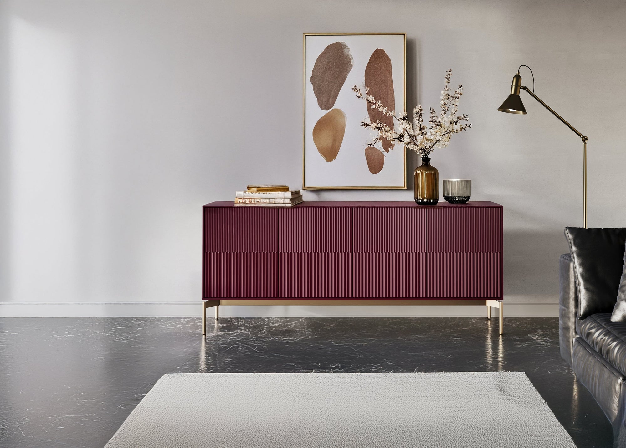 BDI Zig Storage Credenza 7649
