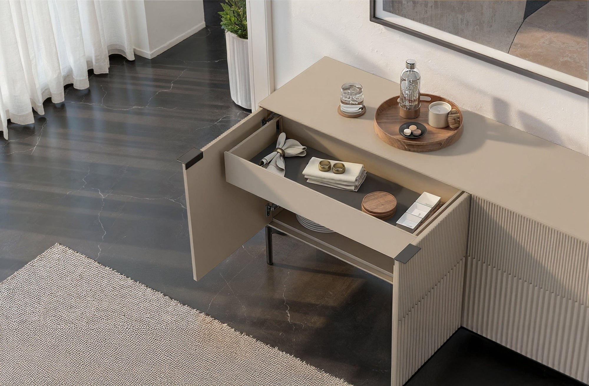 BDI Zig Storage Credenza 7649