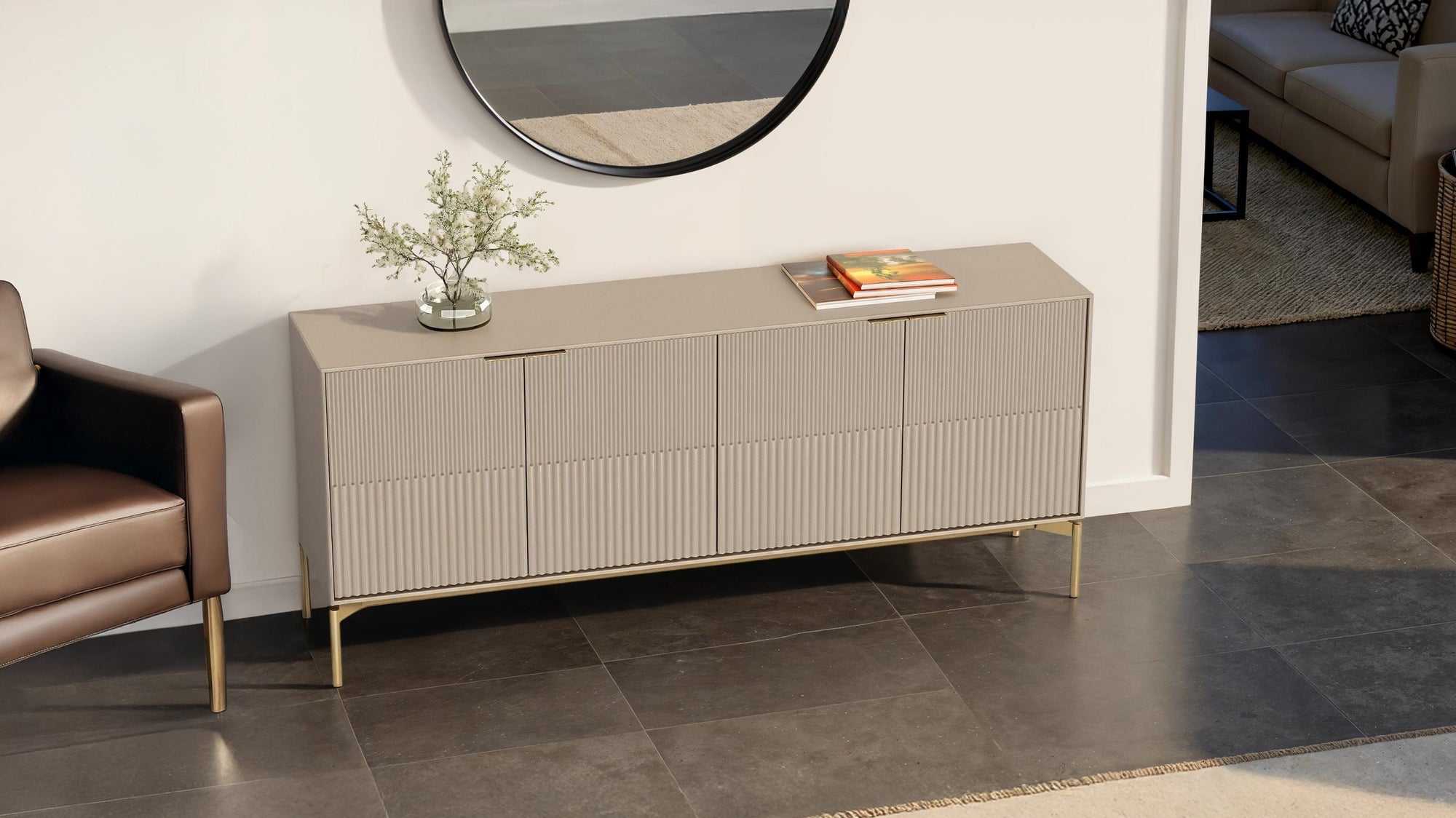 BDI Zig Storage Credenza 7649