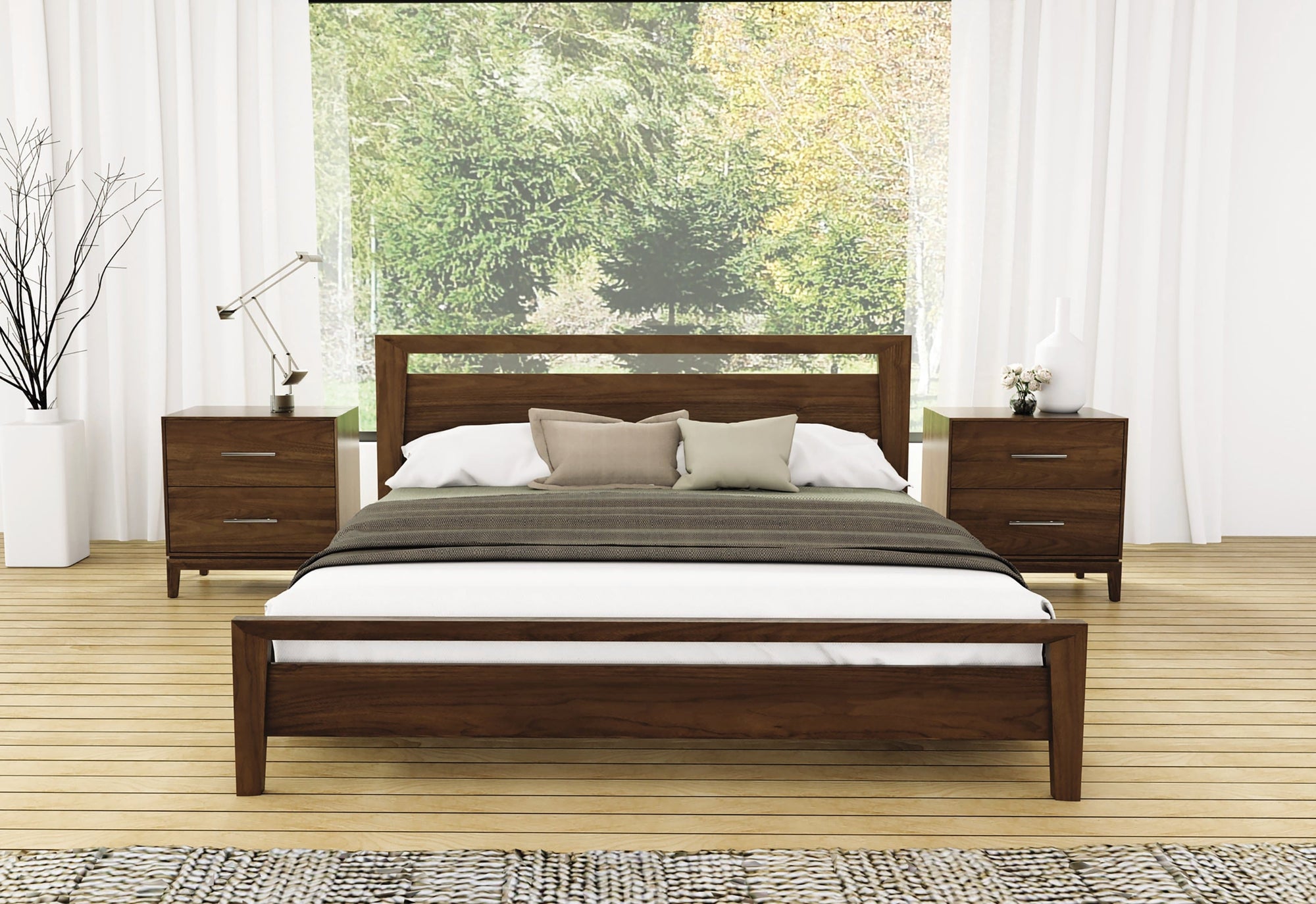 Copeland Mansfield 2 Drawer Nightstand