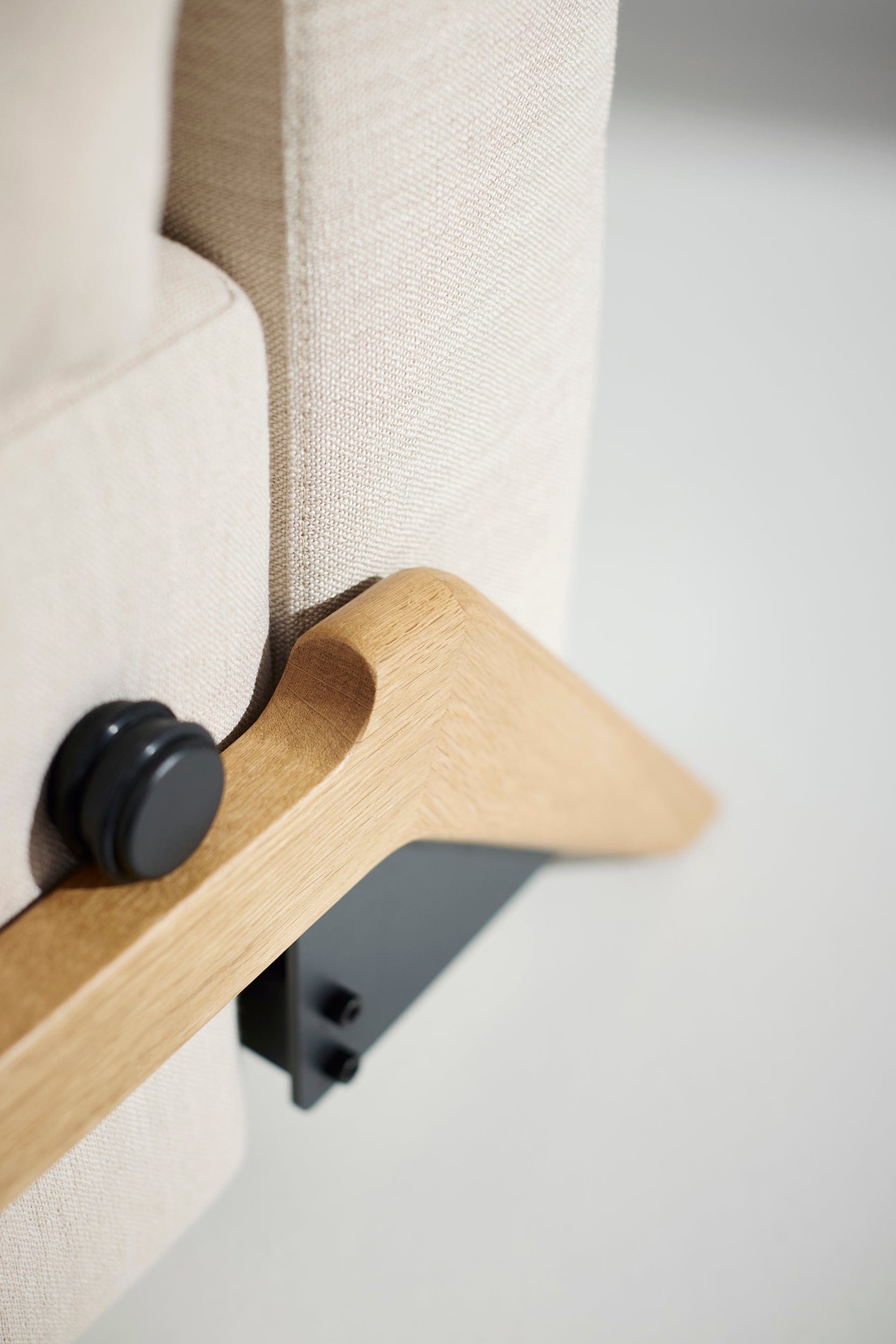 Innovation Living Cubed Full Size Sofa Bed With Wood Legs