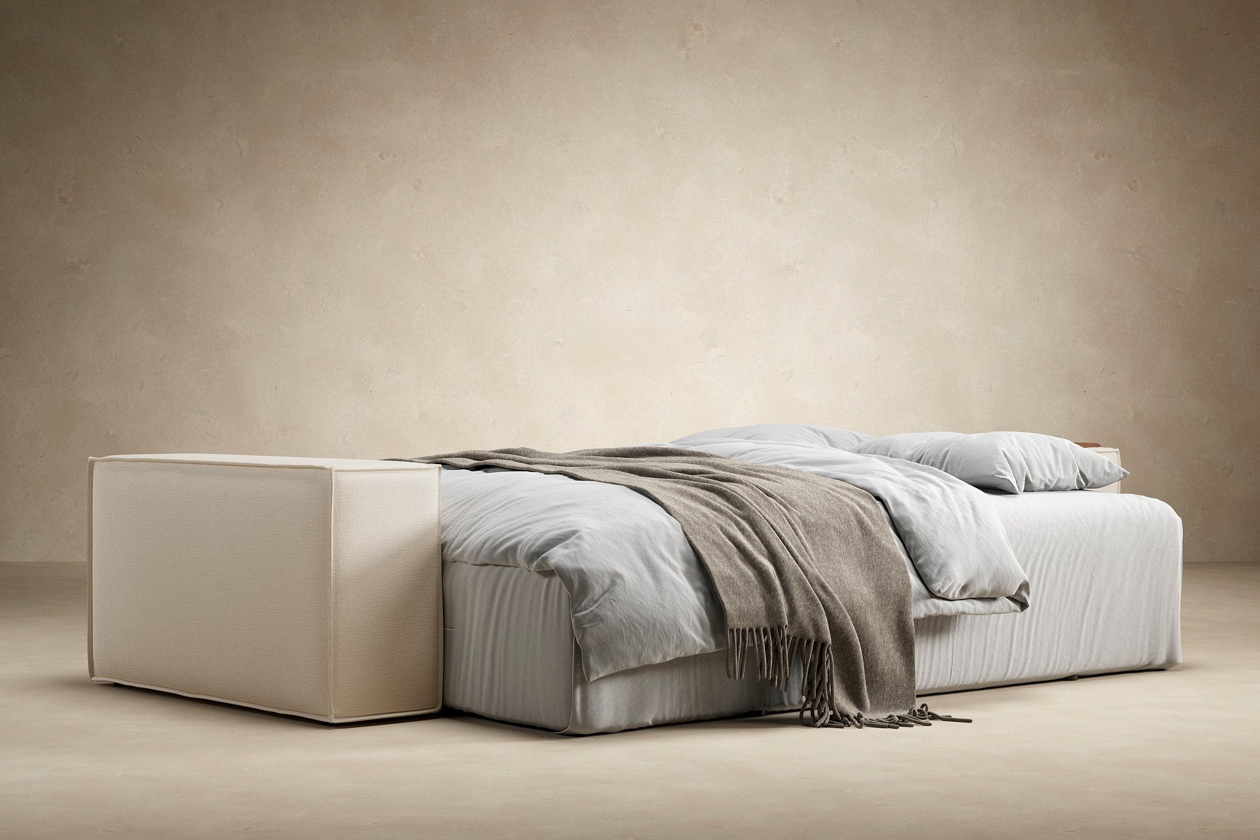Neah Curved Arm Sleeper Sofa