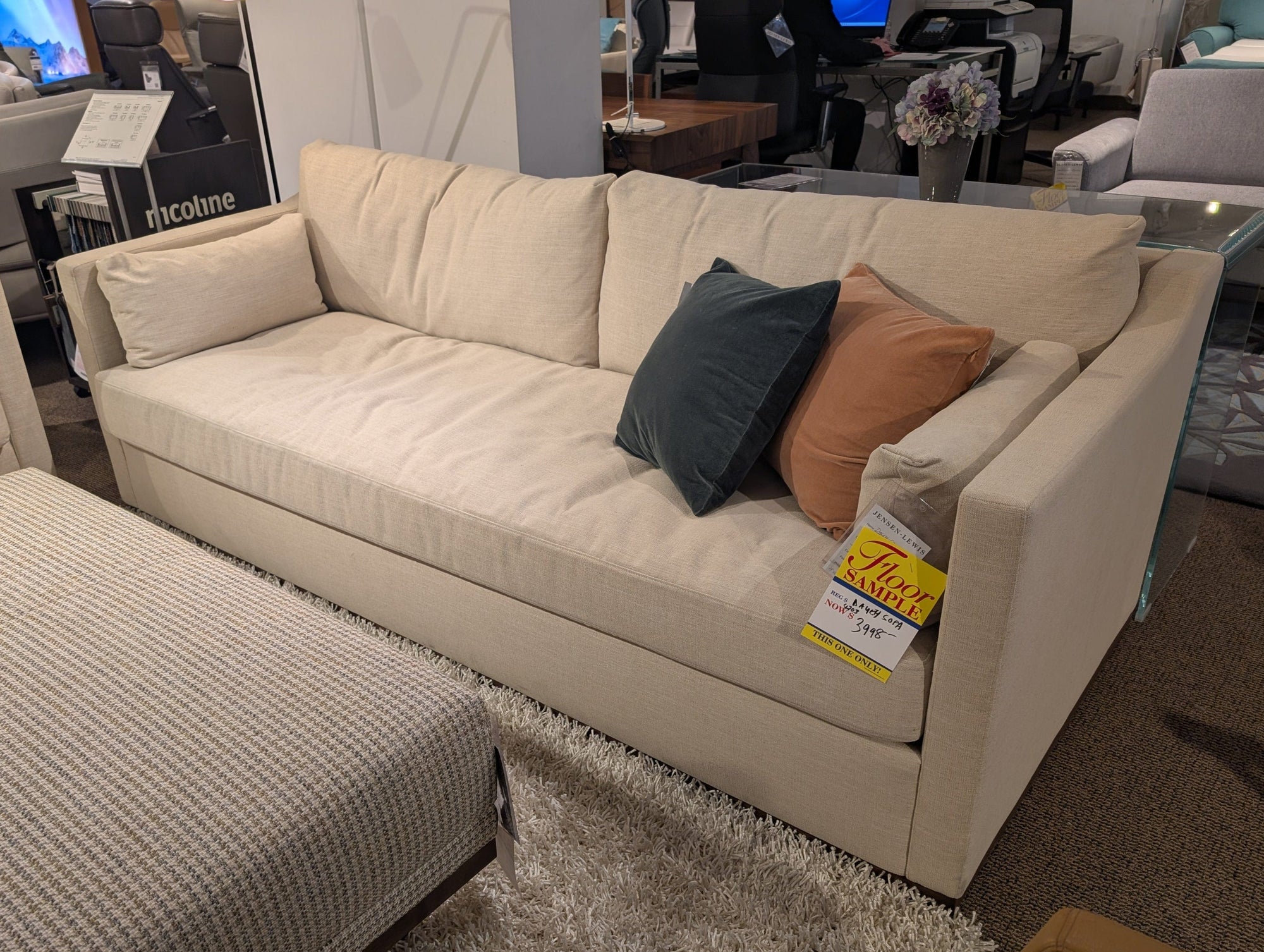 Jensen-Lewis American Leather Daley Sofa