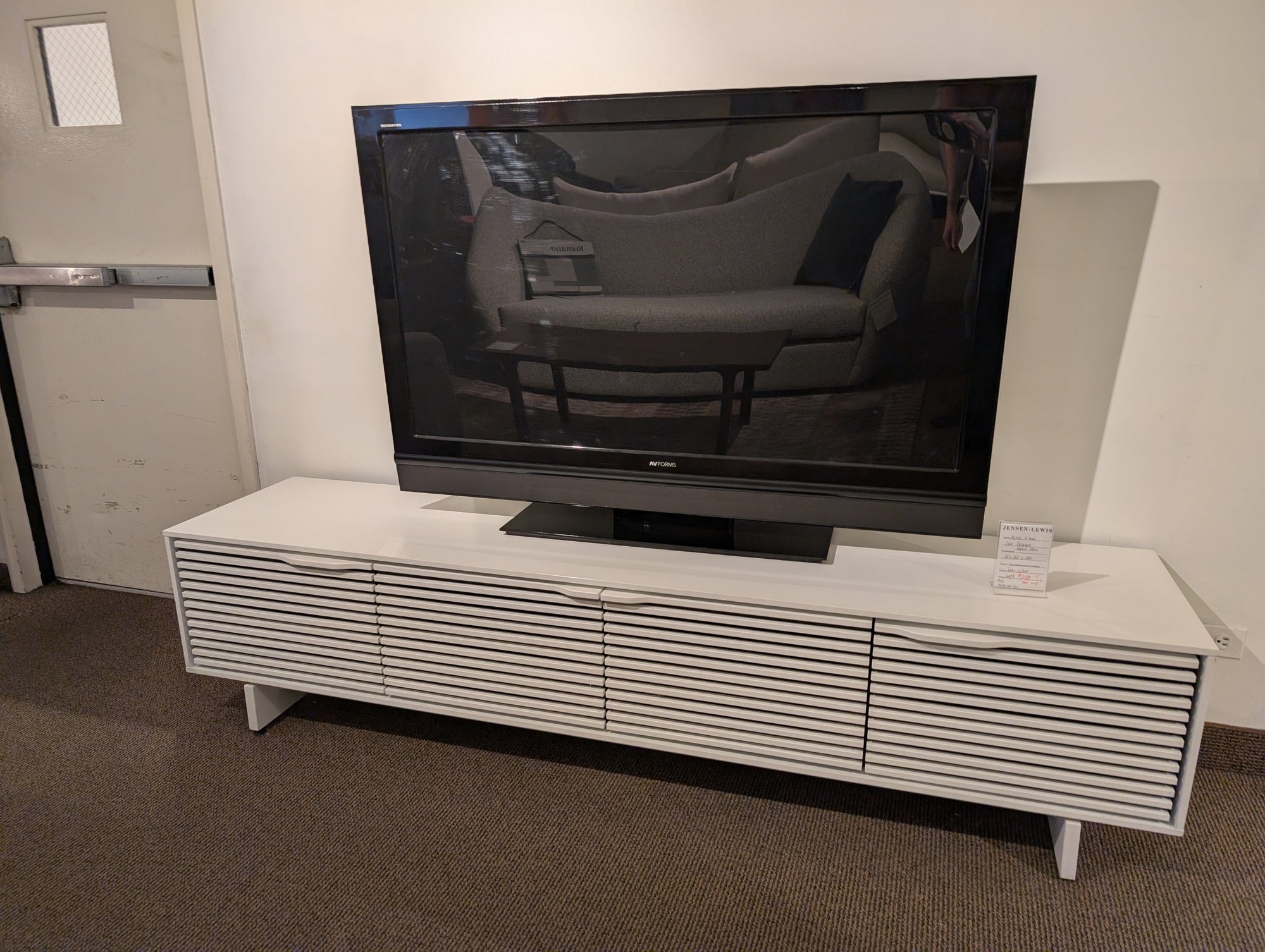 Jensen-Lewis BDI Align Low 4 Door Cabinet 7473