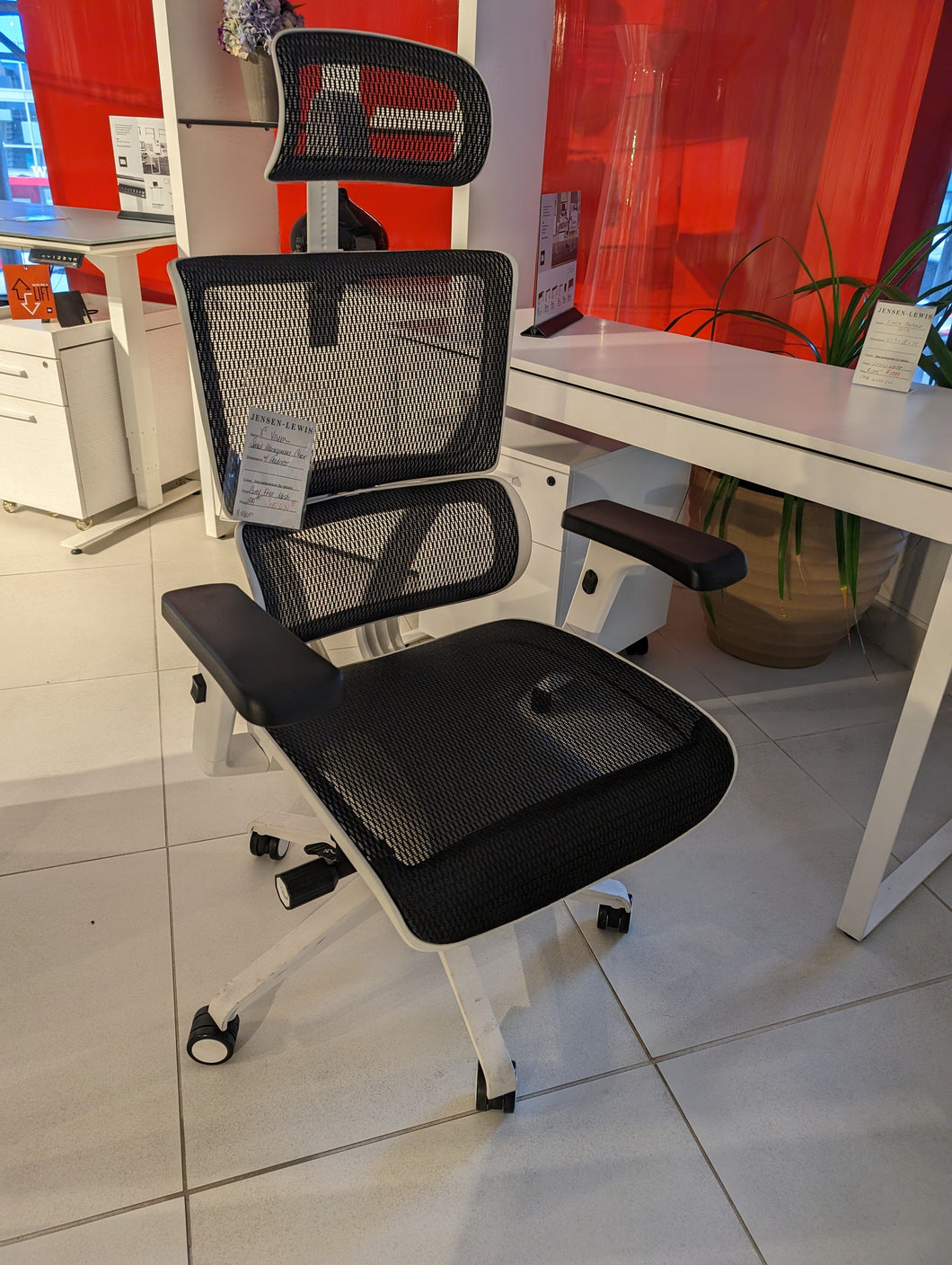 Jensen-Lewis XChair XSVision Office Chair with Headrest