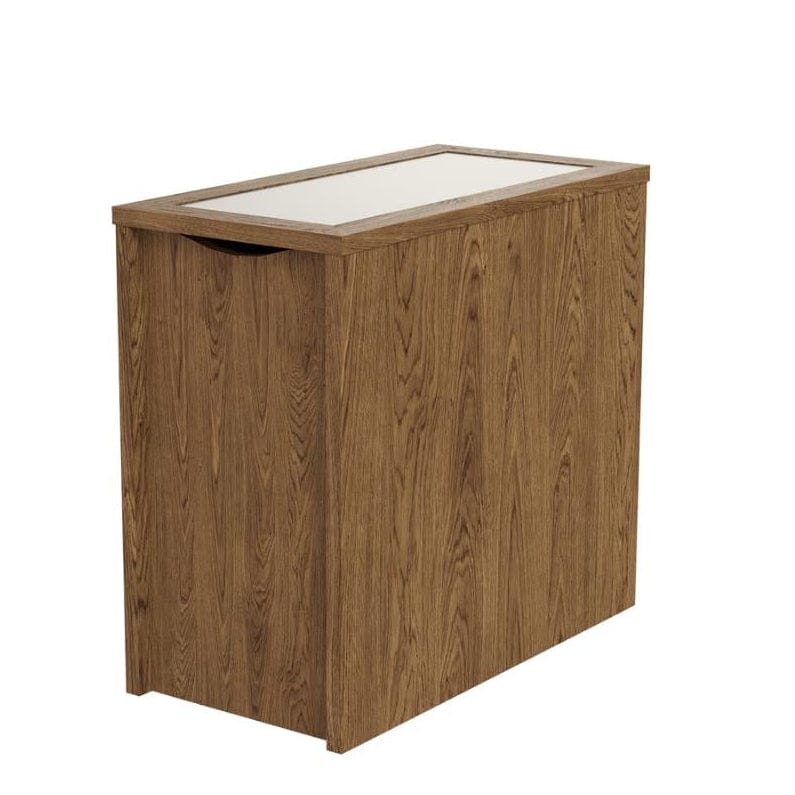 Skovby 101 Drop Leg Storage Dining Table