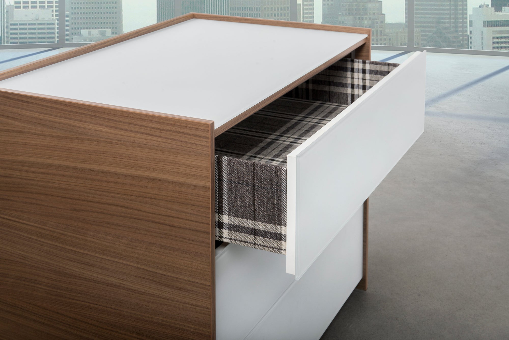 Trica Kubik 1 Drawer Nightstand