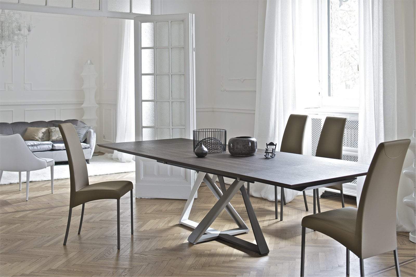 Millennium Dining Table by Bontempi