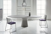 Bontempi Podium Wood Top Dining Table