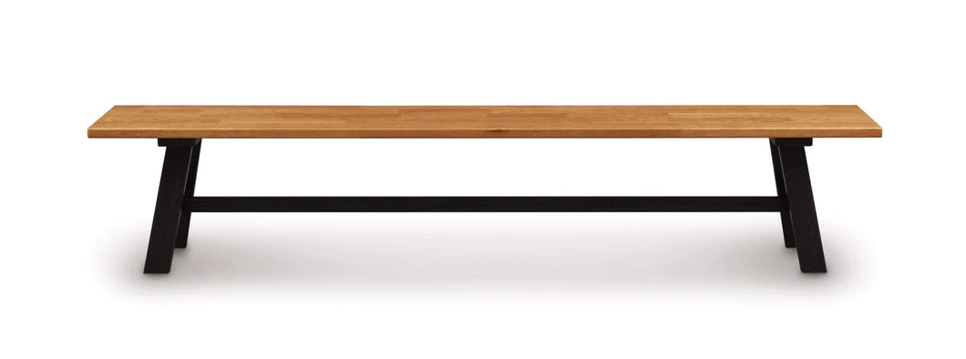 Dining bench hotsell black legs