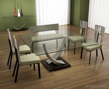 Elite Modern Tangent Square Dining Table