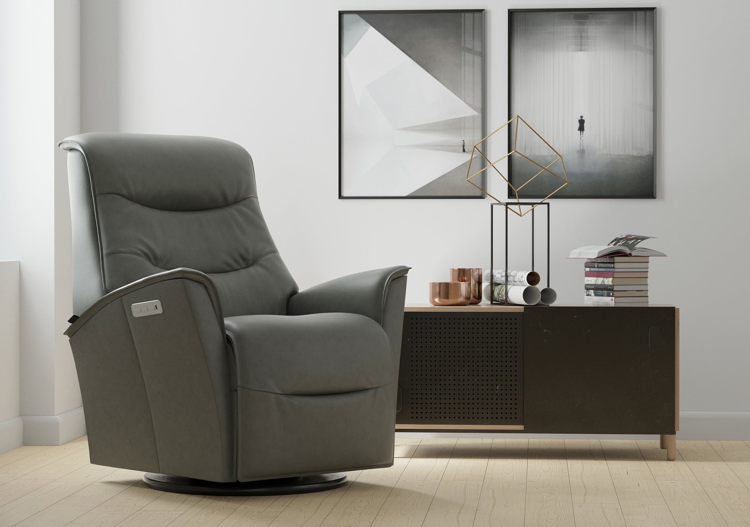 Dallas Powered Recliner by Fjords