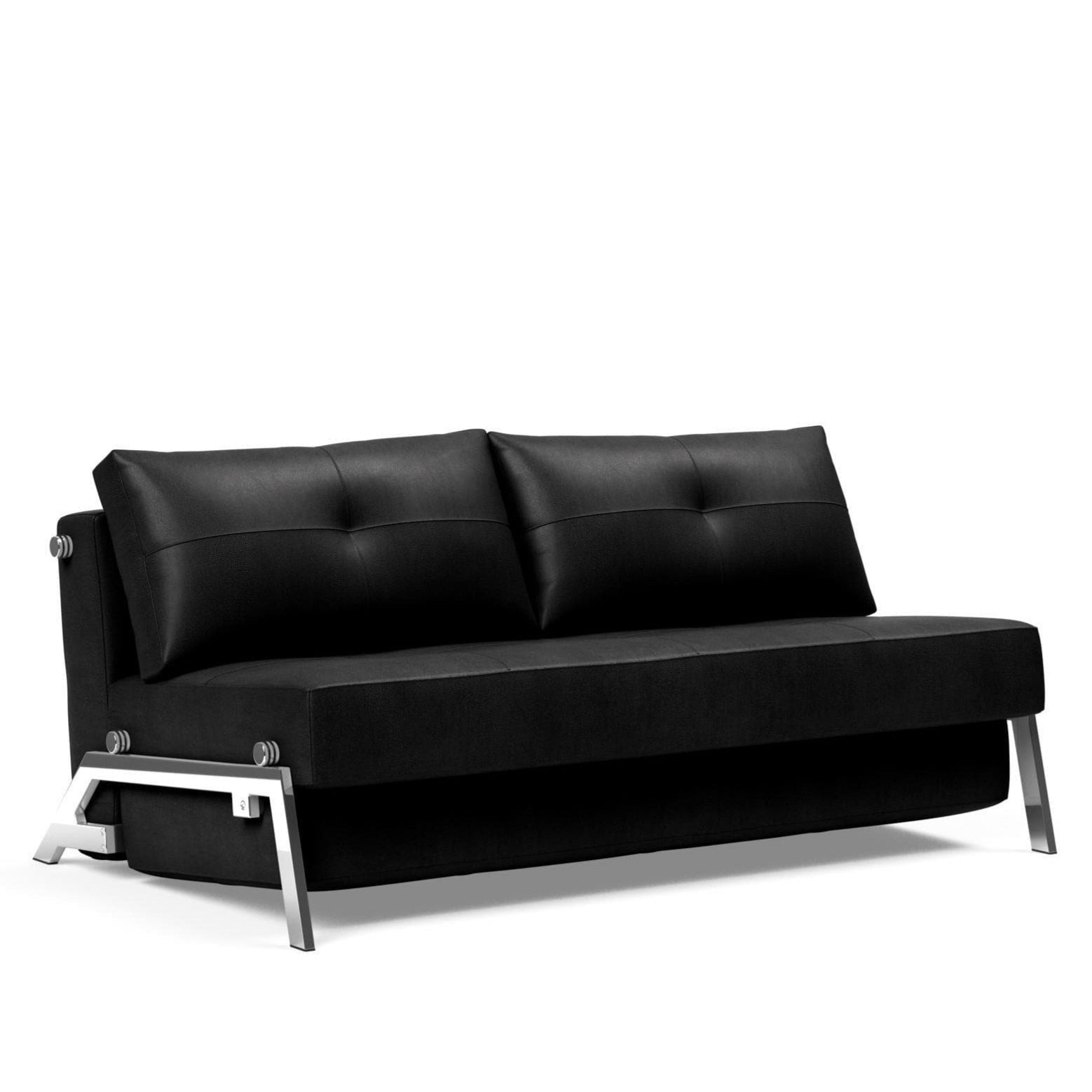 Innovation Queen Size Sofa Bed With Chrome Legs - New York