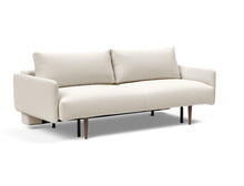 Innovation Frode Dark Styletto Sofa Bed Upholstered Arms